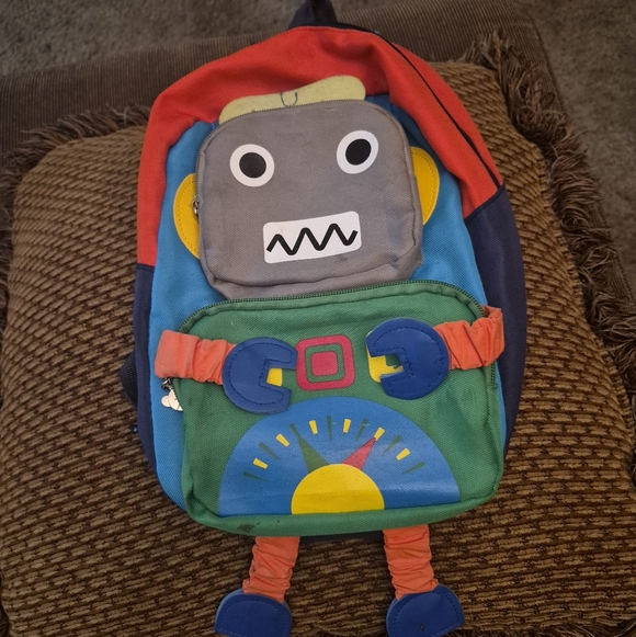 Colorful Robot Backpack - Picture 2 of 5